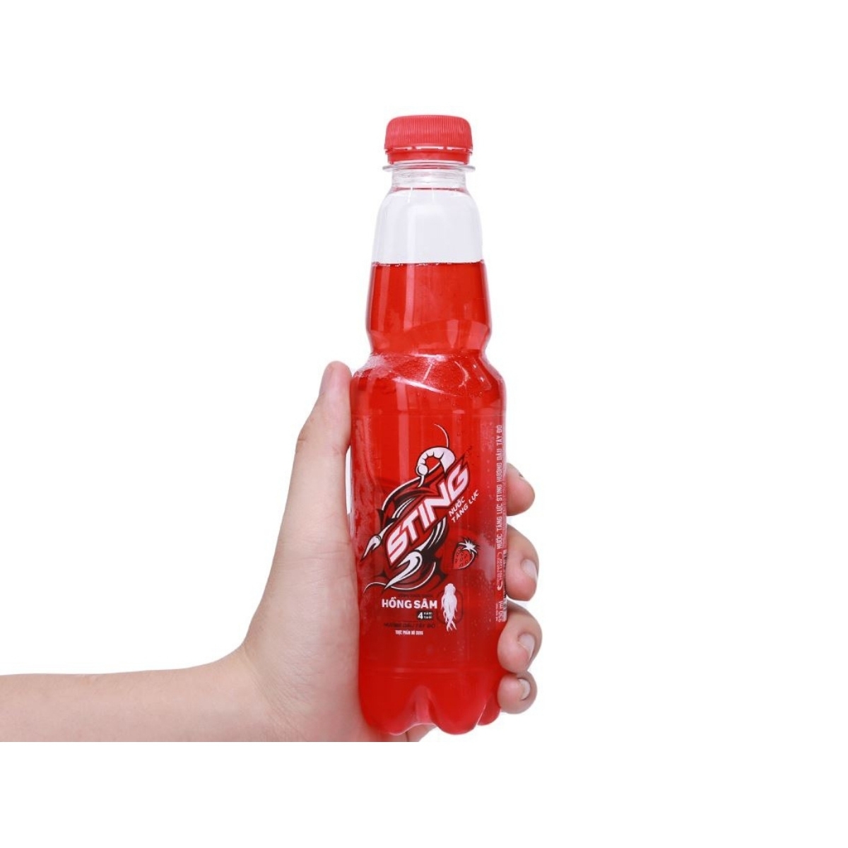 Nước tăng lực Sting hương dâu 330ml (chai)