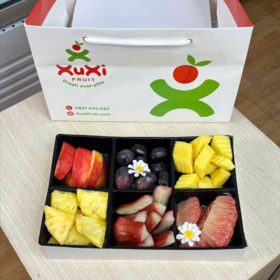 Box trái cây cắt sẵn 6 ngăn - XB6005