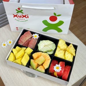 Box trái cây cắt sẵn 6 ngăn - XB6008