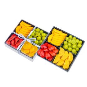 Box Trái cây cắt sẵn 4 khay - XB4021