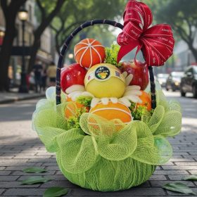 Giỏ quà tặng trái cây Xuxi - XG005 (theo yêu cầu) (Giỏ)