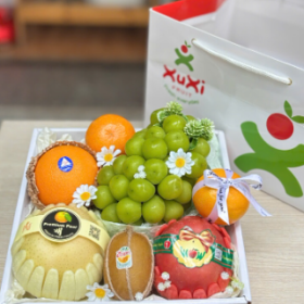 Hộp quà tặng trái cây Xuxi - XH017 (Hộp)