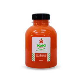 Nước ép nguyên chất mix thơm + cà rốt đóng chai 330ml (Chai)