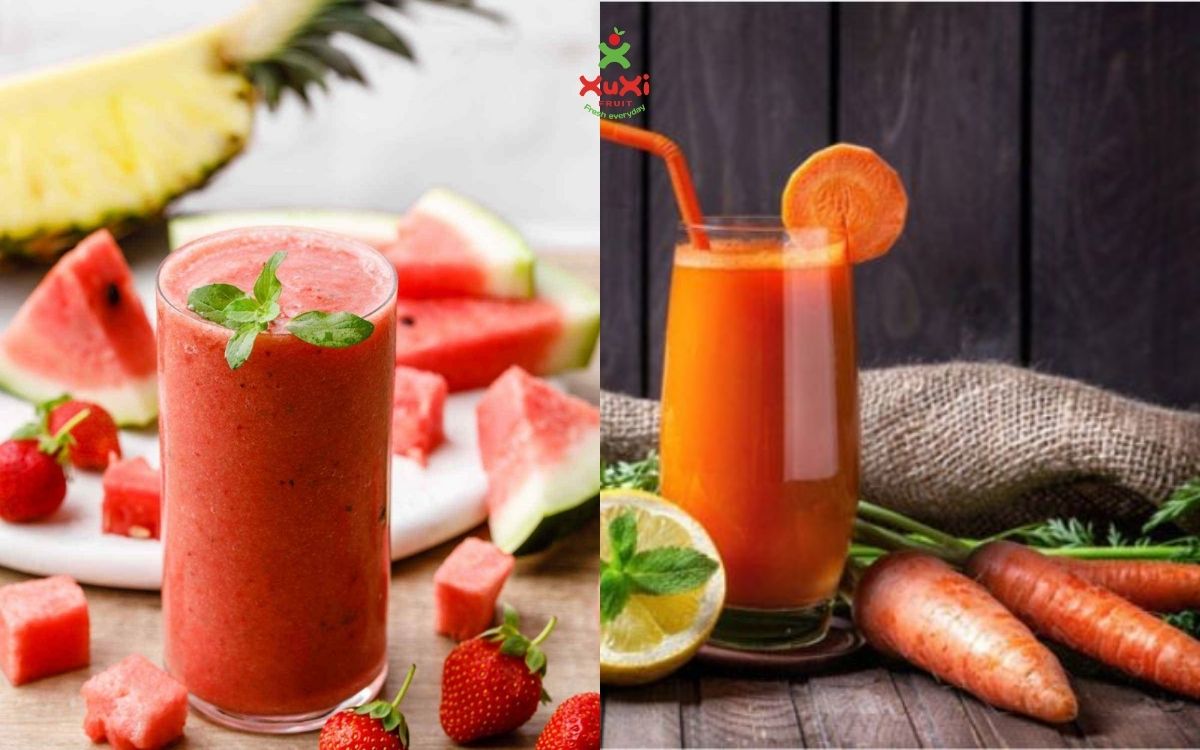các loại nước ép tốt cho bé 1 tuổi