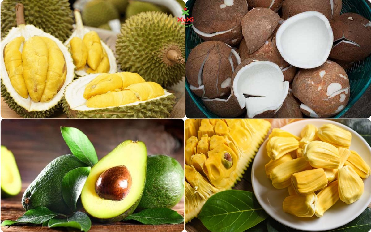trái cây nhiều calo