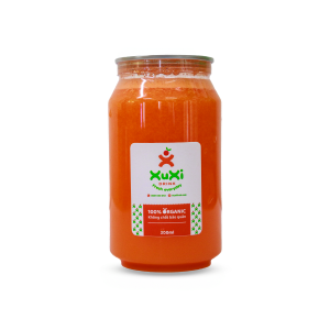 Nước ép cam + cà rốt nguyên chất đóng lon XuXi Fruit