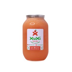 Nước ép cam + cà rốt nguyên chất đóng lon XuXi Fruit
