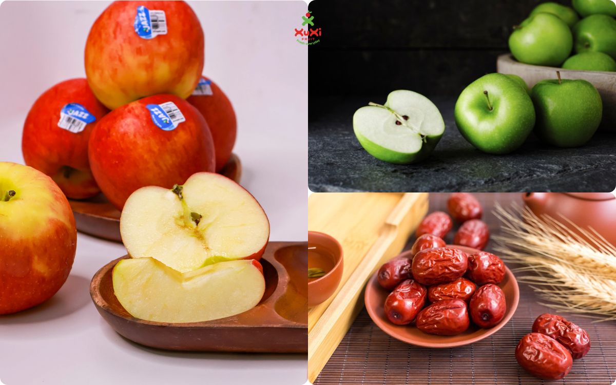 táo có nhiều đường không