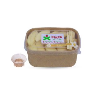 Táo đỏ cắt sẵn