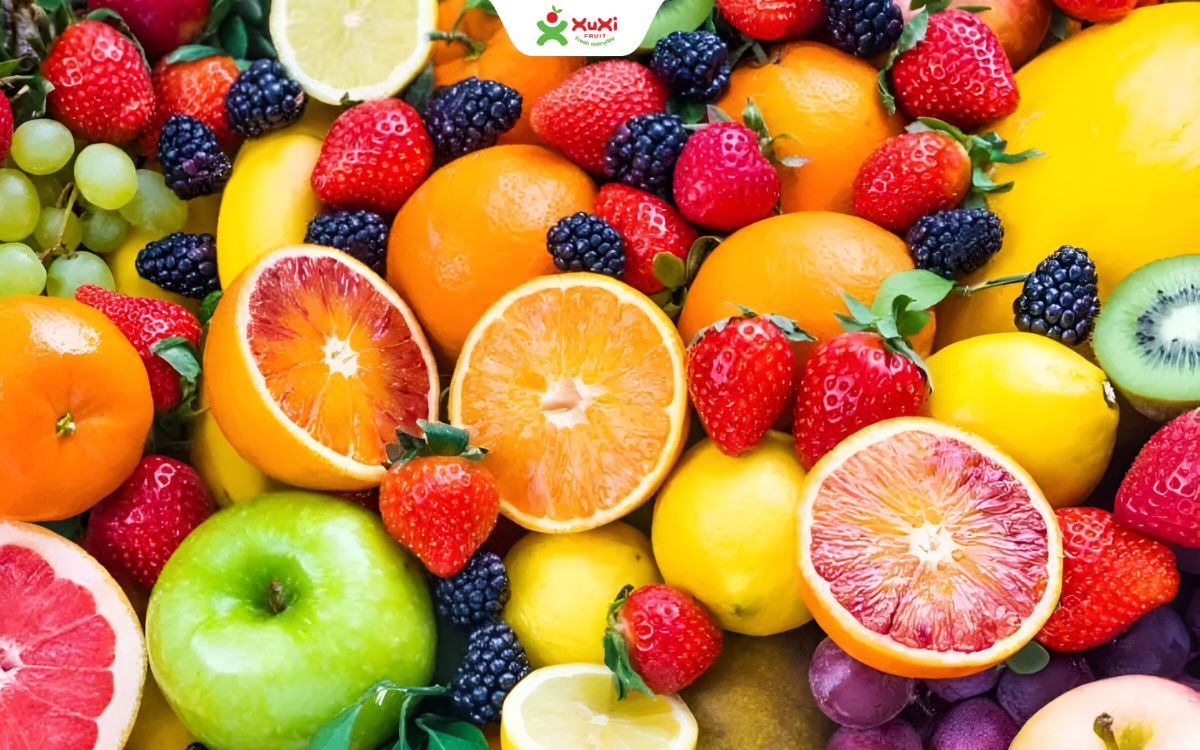 các loại trái cây ít đường