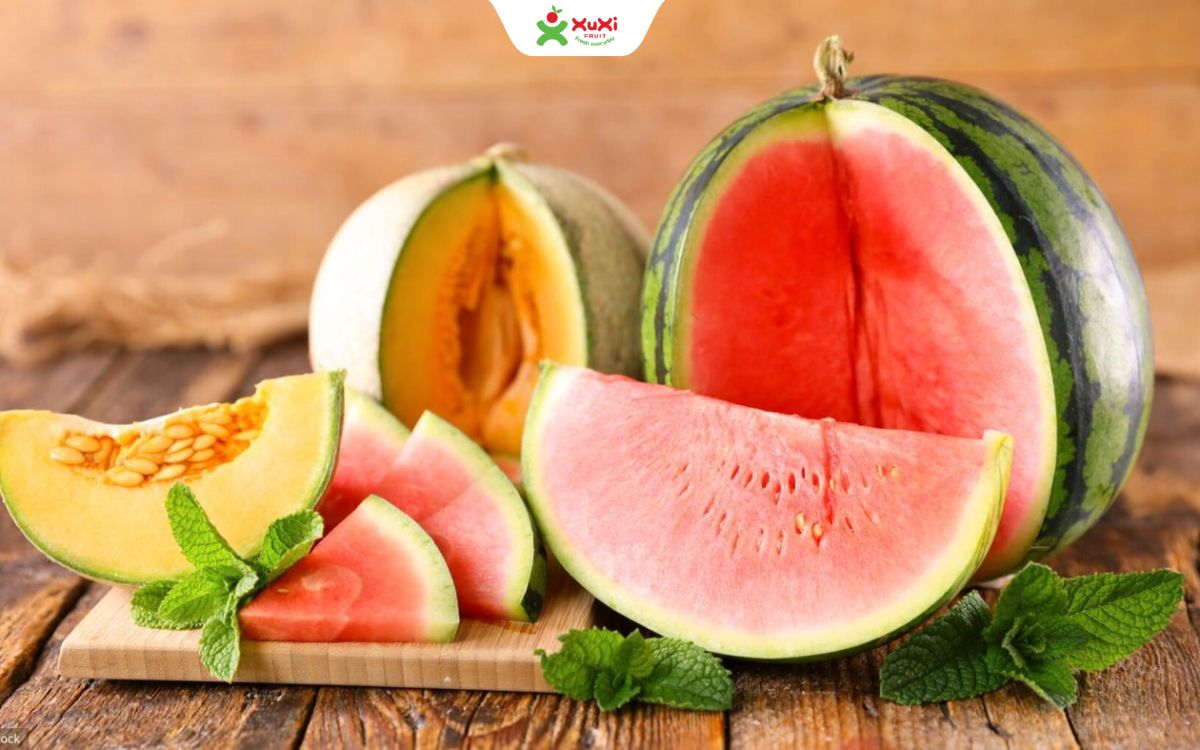 các loại trái cây ít đường