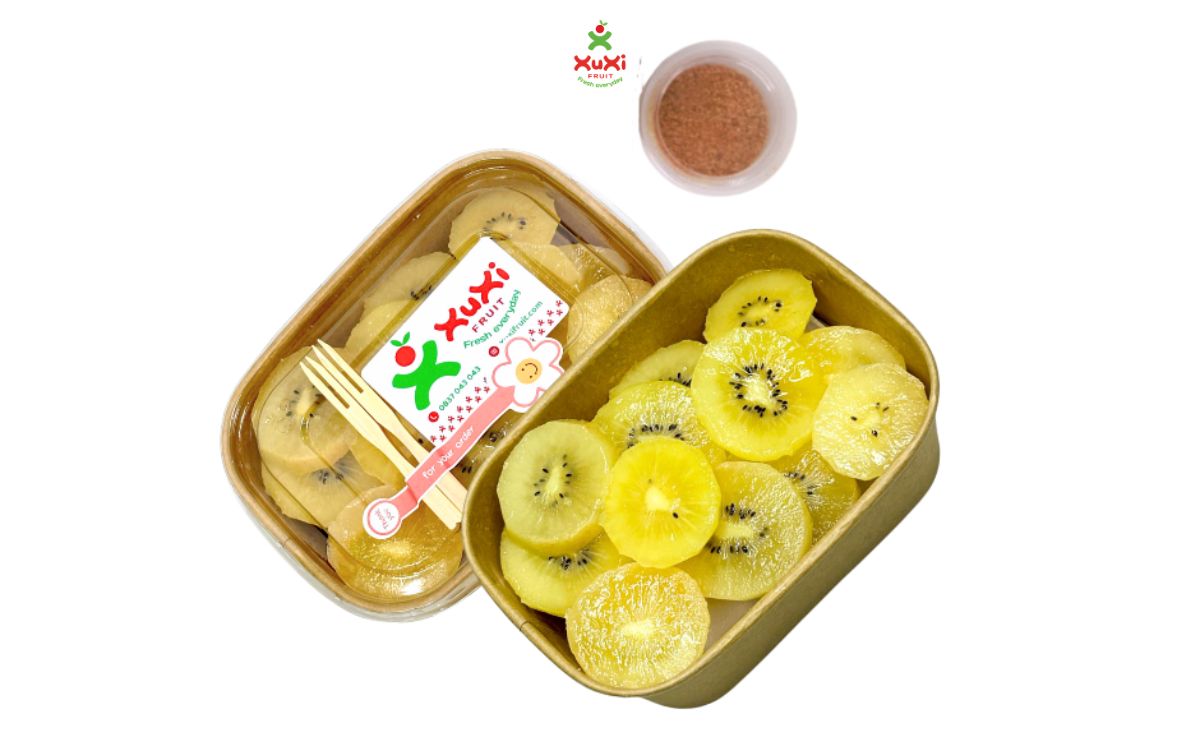 trái cây cắt sẵn
