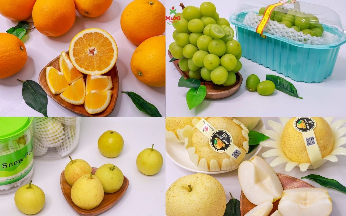 trái cây nhập khẩu